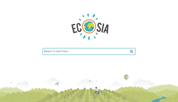 search engines like ecosia